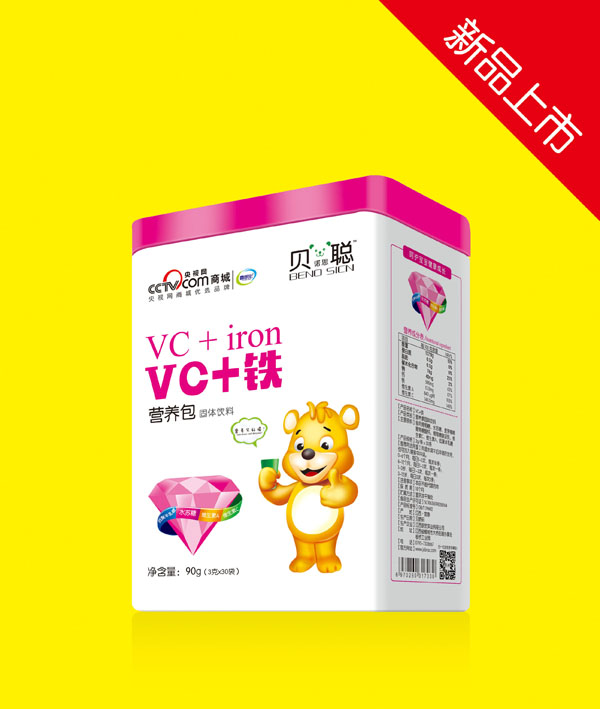 貝諾思聰VC+鐵營養(yǎng)包