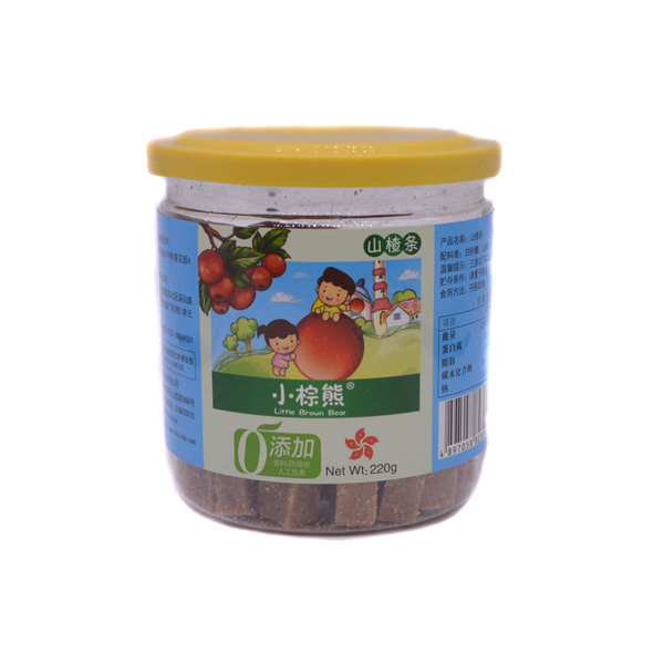 小棕熊山楂條180g易拉罐