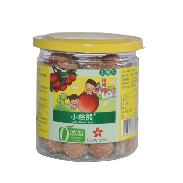 小棕熊山楂球易拉罐