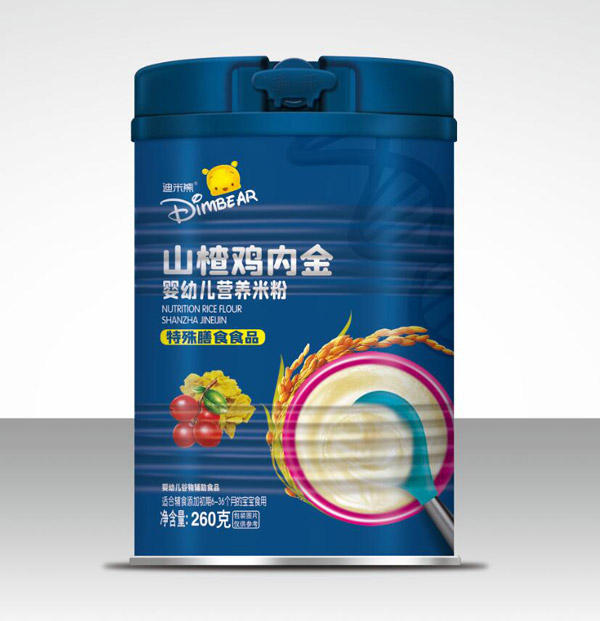 迪米熊嬰幼兒營養(yǎng)米粉-山楂雞內(nèi)金