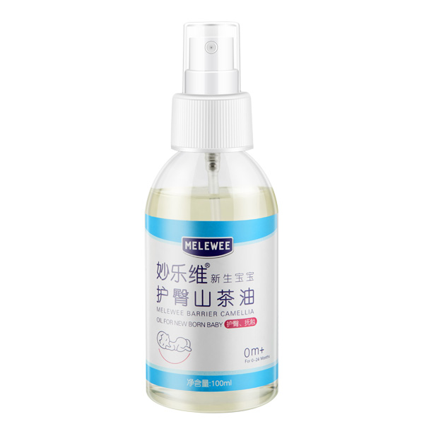 妙樂維新生寶寶護(hù)臀山茶油100ml瓶裝