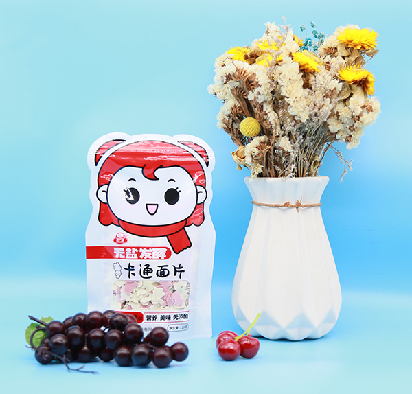 康廣利無(wú)鹽發(fā)酵卡通面片 原味+火龍果味