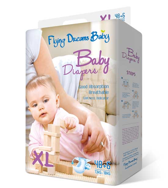 菲夢寶紙尿褲人物圖案XL碼